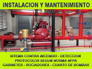 MANTENIMIENTO SISTEMA CONTRA INCENDIO